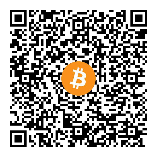 Bitcoin donation QR code