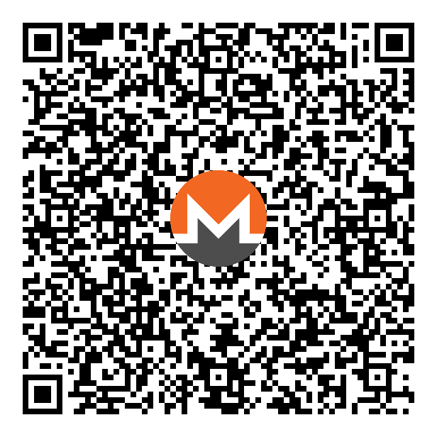 Monero donation QR code